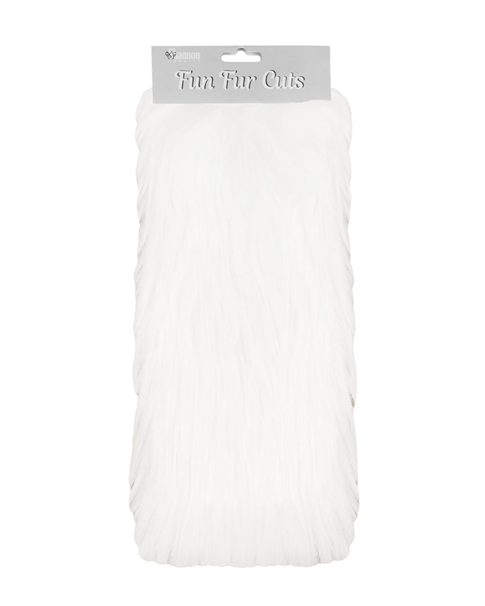 White Gorilla - Extra Long Pile Fun Fur - 9x12"