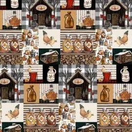 CLEARANCE Sugar House Block - Camelot Cotton