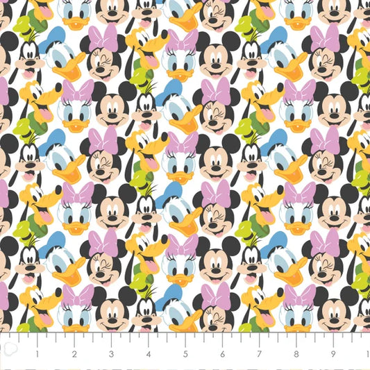 Mickey Mouse Here Comes The Fun - Camelot Cotton