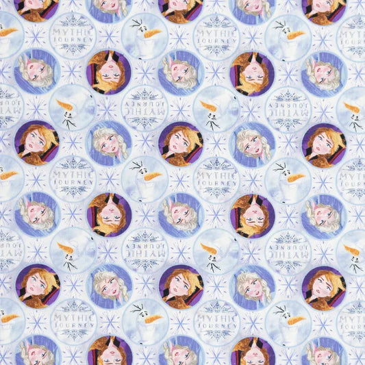 Frozen Elsa, Anna, & Olaf - Springs Creative Cotton