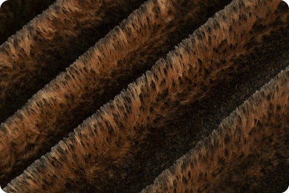 French Roast Arctic Fox - Shannon Fabrics Cuddle Minky