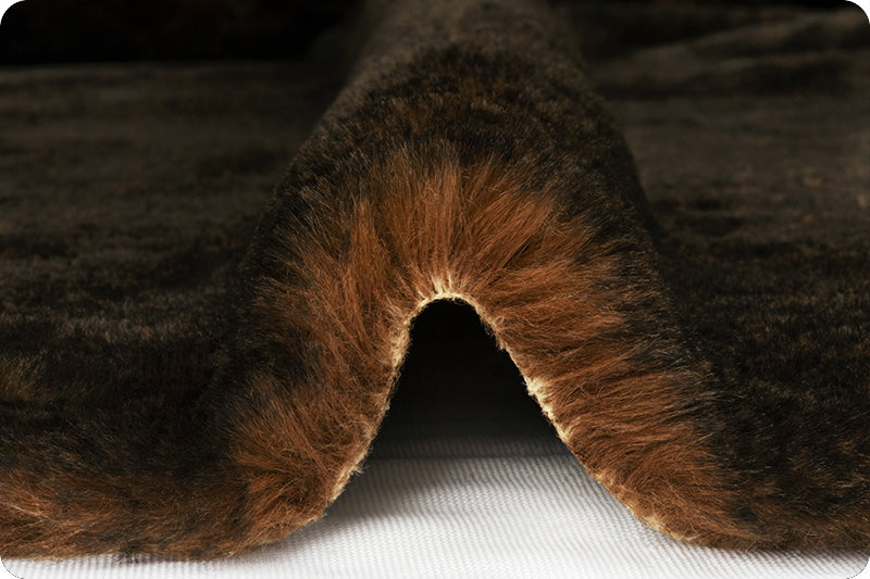 French Roast Arctic Fox - Shannon Fabrics Cuddle Minky