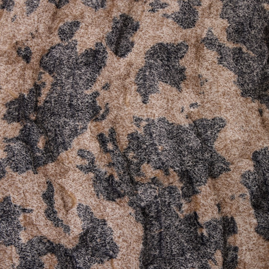 Mocha Baby Calf Luxe - Shannon Fabrics Minky ( LCBABYCALFMOCHA)