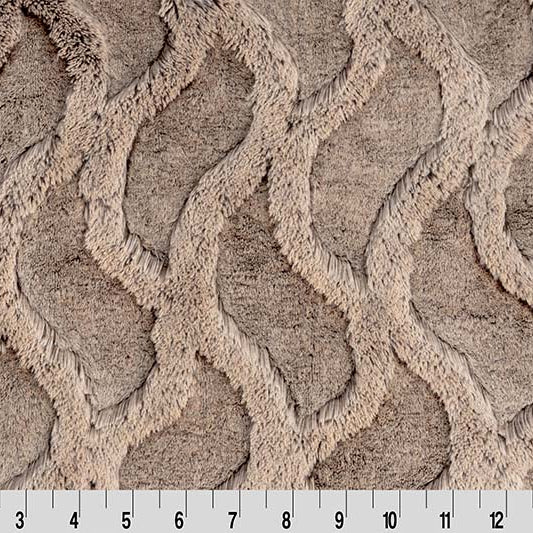 Bunny Bailey Chocolate Almond - Shannon Fabrics Cuddle Minky