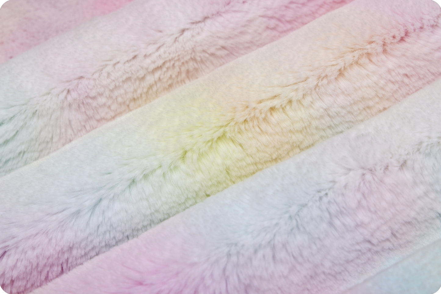 Pastel Fusion Bunny - Shannon Fabrics Cuddle Minky