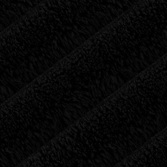 Black Lush Bunny - Shannon Fabrics Cuddle Minky