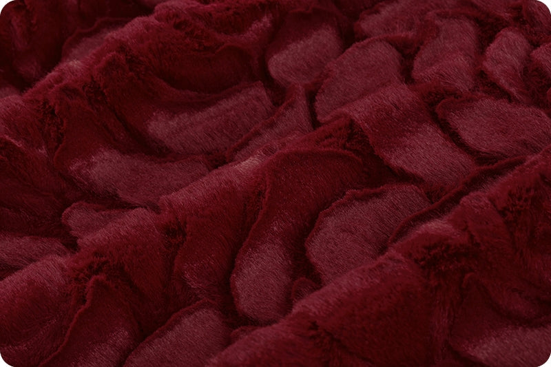 Merlot Demi Rose - Shannon Fabrics Cuddle Minky