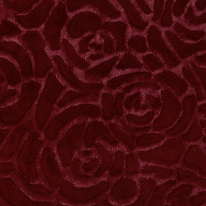 Merlot Demi Rose - Shannon Fabrics Cuddle Minky (lcdemimerlot)