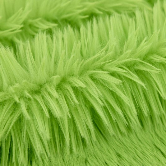 Lime Dreamy Fur - Shannon Fabrics