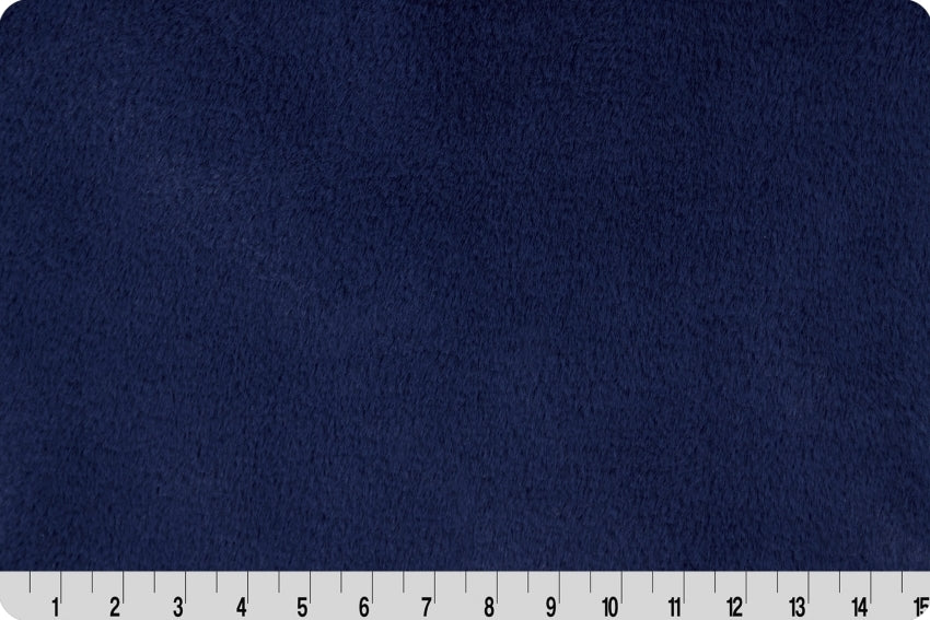 Navy Luxe Encore - Shannon Fabrics Cuddle Minky