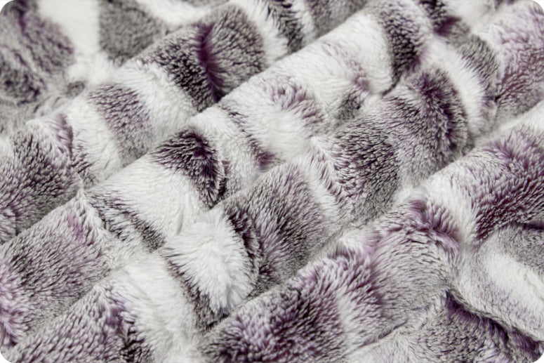 Elderberry Frosted Himalayan - Shannon Fabrics Cuddle Minky