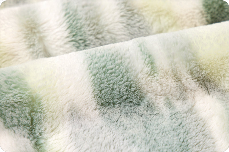 Mint Julep Frosted Himalayan - Shannon Fabrics Cuddle Minky