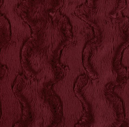 Merlot Glacier - Shannon Fabrics Cuddle Minky (LCGLACIERMERLOT)