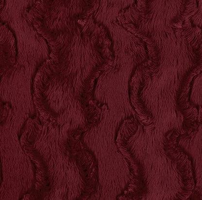Merlot Glacier - Shannon Fabrics Cuddle Minky (LCGLACIERMERLOT)