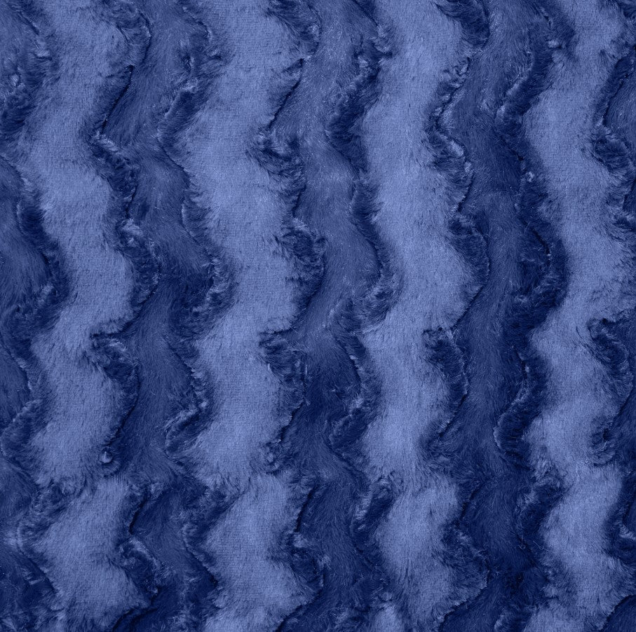 Navy Glacier - Shannon Fabrics Cuddle Minky (LCGLACIERNAVY)