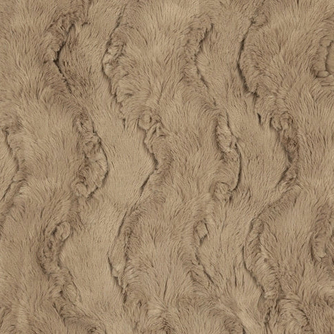 Simply Taupe Glacier - Shannon Fabrics Cuddle Minky