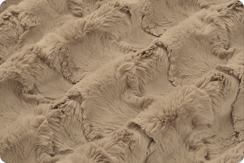 Simply Taupe Glacier - Shannon Fabrics Cuddle Minky