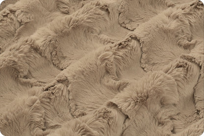 Simply Taupe Glacier - Shannon Fabrics Cuddle Minky
