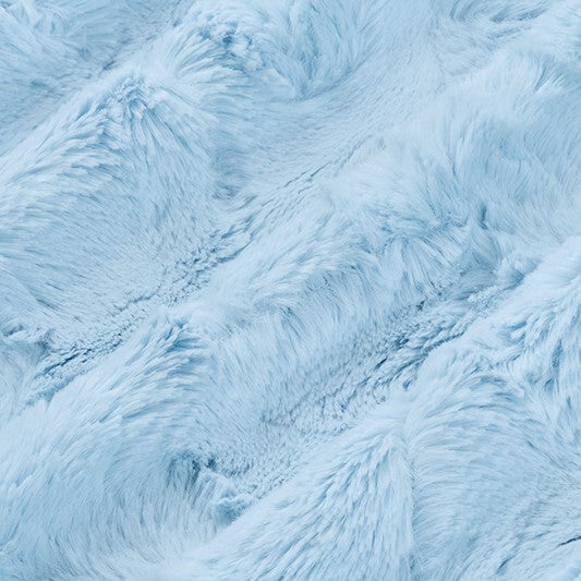 Baby Blue Hide - Shannon Fabrics Cuddle Minky (lchidebabyblue)
