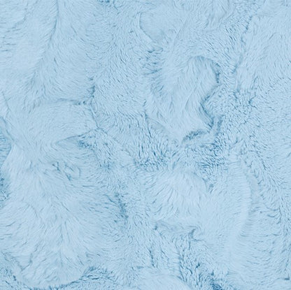Baby Blue Hide - Shannon Fabrics Cuddle Minky (lchidebabyblue)