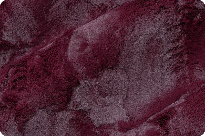 Black Cherry Hide - Shannon Fabrics Cuddle Minky