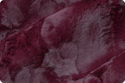 Black Cherry Hide - Shannon Fabrics Cuddle Minky