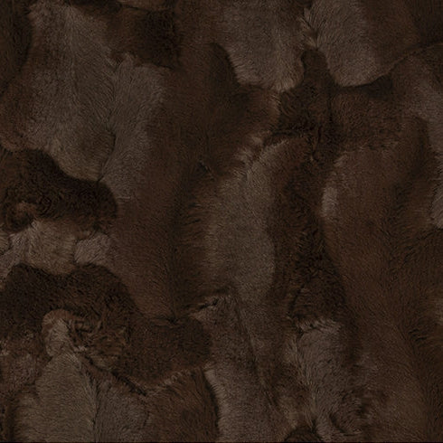Chocolate Hide - Shannon Fabrics Cuddle Minky