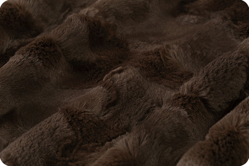 Chocolate Hide - Shannon Fabrics Cuddle Minky