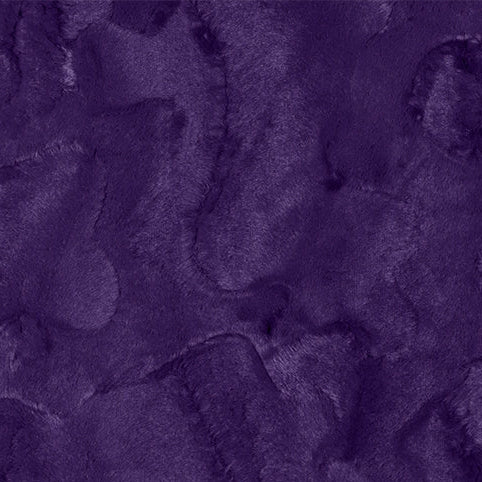 Eggplant Hide - Shannon Fabrics Cuddle Minky