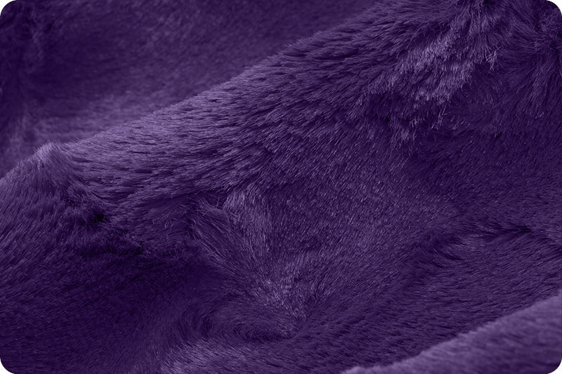 Eggplant Hide - Shannon Fabrics Cuddle Minky