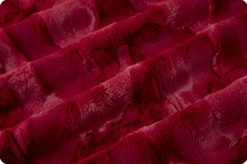 Crimson Hide - Shannon Fabrics Cuddle Minky