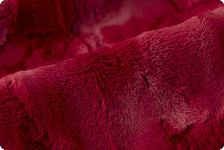 Crimson Hide - Shannon Fabrics Cuddle Minky