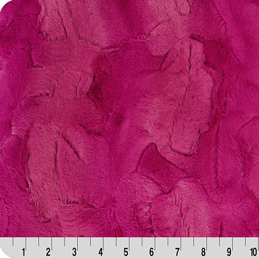 Magenta Hide - Shannon Fabrics Cuddle Minky