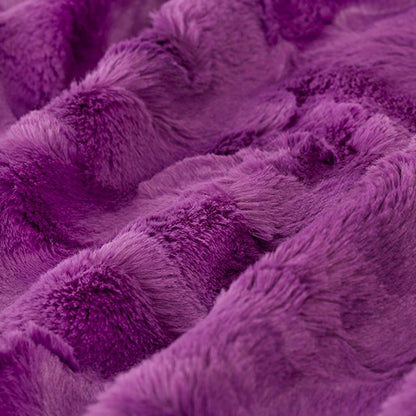 Pansy Hide - Shannon Fabrics Cuddle Minky (lchidepansy)