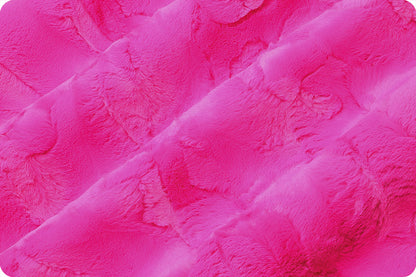 Think Pink Hide - Shannon Fabrics Cuddle Minky