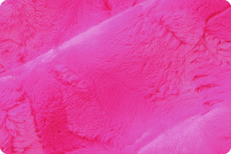 Think Pink Hide - Shannon Fabrics Cuddle Minky