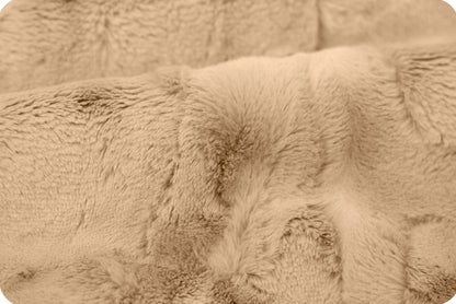 Latte 80" Wide Mirage Luxe - Shannon Fabrics Cuddle Minky