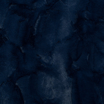 Navy 80" Wide Mirage Luxe - Shannon Fabrics Cuddle Minky
