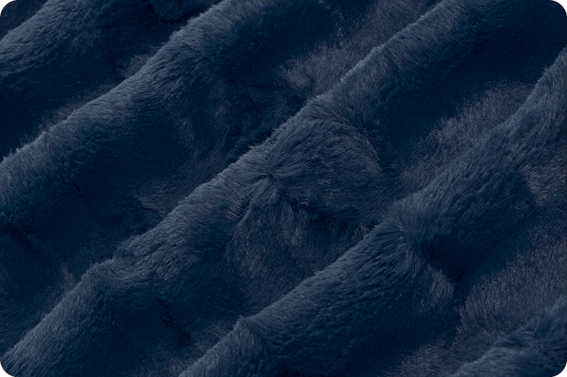 Navy 80" Wide Mirage Luxe - Shannon Fabrics Cuddle Minky