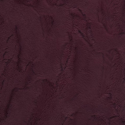 Plumwine 80" Wide Mirage Luxe - Shannon Fabrics Cuddle Minky