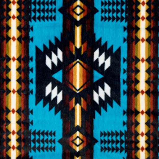 Luxe Multi Outwest Multi - Shannon Fabrics Cuddle Minky