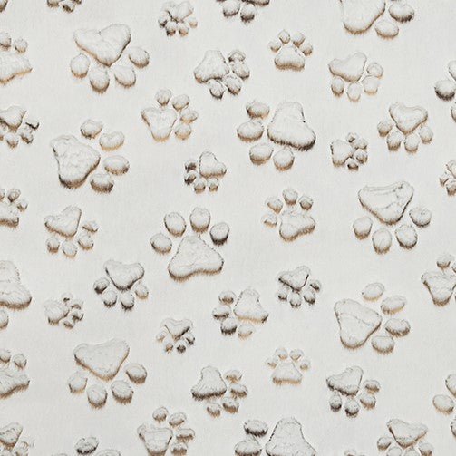 Coca Mocha Prism Paws Luxe - Shannon Fabrics Cuddle Minky