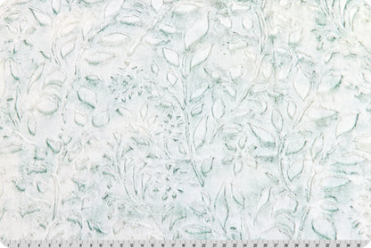 Juniper Prism Poppy Embossed Luxe - Shannon Fabrics Cuddle Minky