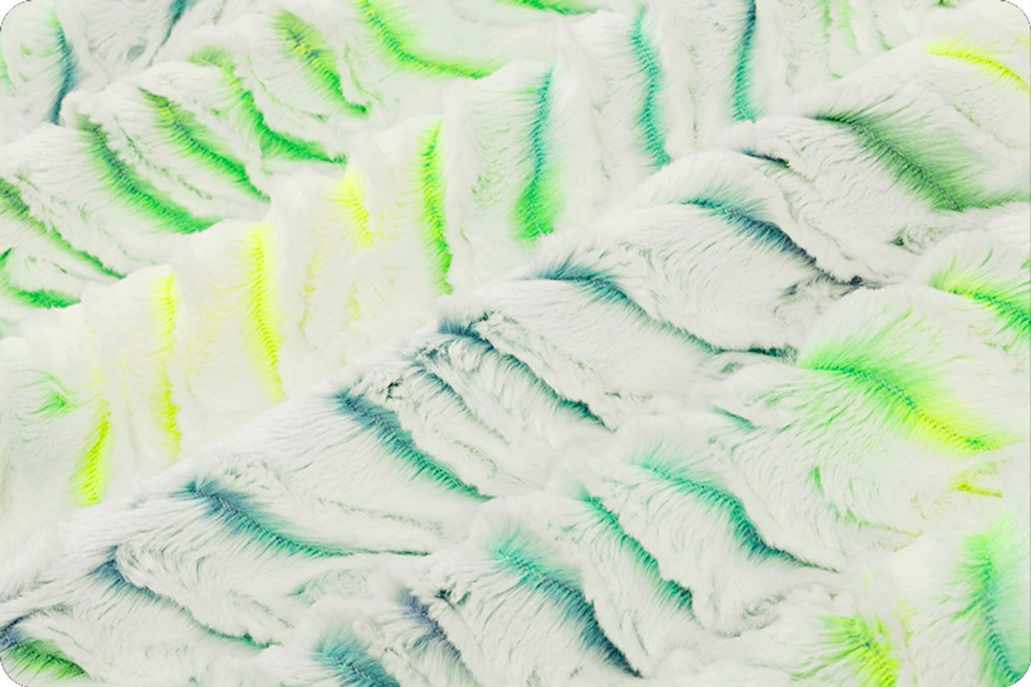 Parakeet Prism Luxe - Shannon Fabrics Cuddle Minky.