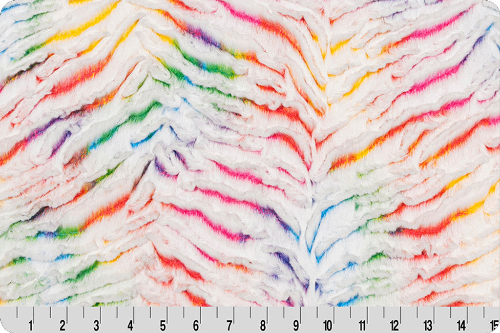 Vibrant Prism Luxe - Shannon Fabrics Cuddle Minky