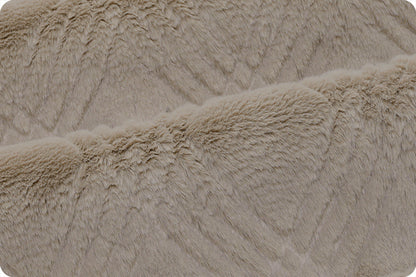 Simply Taupe Quinn - Shannon Fabrics Cuddle Minky