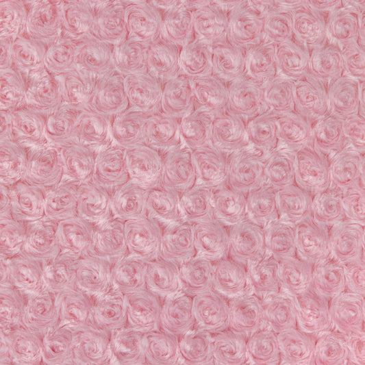 Baby Pink Rose - Shannon Fabrics Cuddle Minky