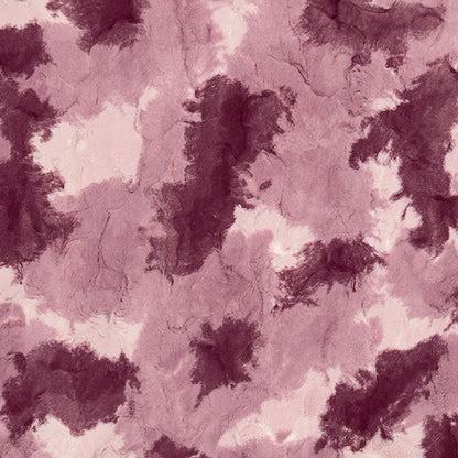 Roses Sherbet Luxe - Shannon Fabrics Cuddle Minky