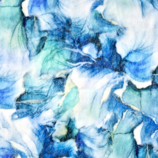 CLEARANCE Aqua Sea Oceana Seal - Shannon Fabrics Cuddle Minky