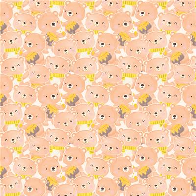 Sweet Like Honey Bears - Camelot Flannel